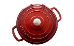 Bräter Calido in rot/rund, 4 l