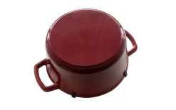 Bräter Calido in rot/rund, 4 l