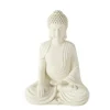 Buddha Figur Canoso, weiß, 30 cm