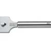 Ceranfeldschaber Profi Plus aus Edelstahl, 19,5 cm