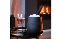 Champagnerkelch-Set Manufacture Rock aus Kristallglas, 4-teilig