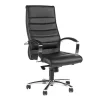 Chefsessel TD Luxe 10, schwarz/chromfarbig