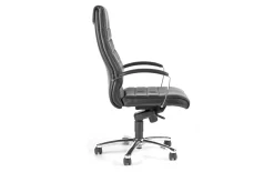 Chefsessel TD Luxe 10, schwarz/chromfarbig