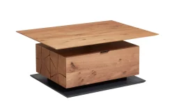 Couchtisch Caya, Kerneiche Umato massiv