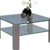 Couchtisch Cilo, Klarglas, 78 cm