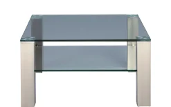 Couchtisch Cilo, Klarglas, 78 cm