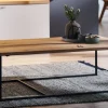 Couchtisch Coll, Wildeiche/anthrazit