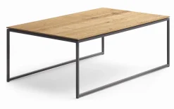 Couchtisch Comino, Eiche-Nachbildung/anthrazit