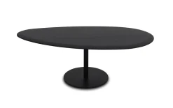 Couchtisch Fabia, Massivholz/schwarz