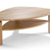 Couchtisch 1563H, Asteiche massiv, inkl. Rollen