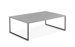 Couchtisch Kara-Frame 73, grau/schwarz