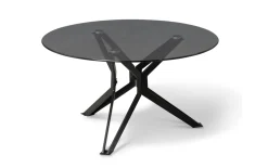 Couchtisch Miri 2, Sicherheitsglas grau
