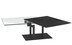 Couchtisch Opera, Keramik Titan Nachbildung, inkl. Synchronisiertem Mechanismus