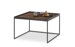 Couchtisch Orlando, Räuchereiche massiv, 80 cm