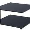 Couchtisch Paris 2, schwarz, inkl. Rollen