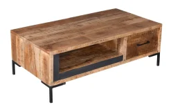 Couchtisch Valencia, massives Mangoholz