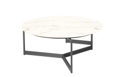 Couchtisch 4902, weiß/schwarz