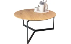 Couchtisch 4902, Wildeiche-Nachbildung/anthrazit