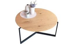 Couchtisch 4902, Wildeiche-Nachbildung/anthrazit