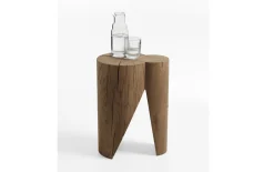 Couchtisch Yoris, Kerneiche Umato, 25 cm