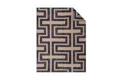 Decke Dairut, beige/grau, 150 x 200 cm