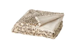 Decke Leony, beige/braun, 150 x 200 cm