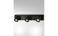 Deckenleuchte Modo, schwarz, 3-flammig, 48 cm