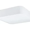 Deckenleuchte Pasteri Square, weiß, 57 cm