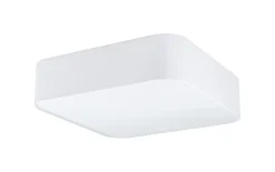 Deckenleuchte Pasteri Square, weiß, 57 cm