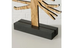 Dekoaufsteller Siljan, braun, 47 cm
