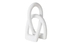 Dekoaufsteller Tetrys, weiß, 20 cm