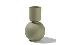 Deko-Vase, olivegrün, 26 cm