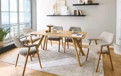 Designtisch Lund, Eiche massiv