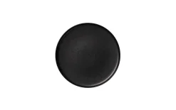 Dessertteller coppa kuro, Porzellan, schwarz, 21 cm