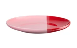 Dessertteller Joy, rot/rosa, 22 cm