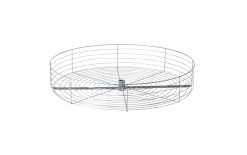 Drehkorb für Jutzler-Schränke, chromfarbig, Durchmesser 83 cm