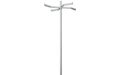 Drehkreuz für Jutzler-Schränke, chromfarbig, Durchmesser 70 cm