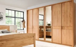 Drehtürenschrank Lausanne, Erle teilmassiv, 300 x 216 cm
