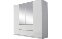 Drehtürenschrank Mainz, alpinweiß, 181 x 210 cm