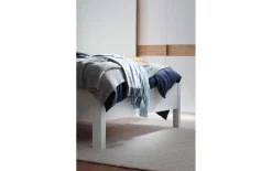 Drehtürenschrank Multiline, Balkeneiche/weiß