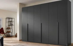 Drehtürenschrank Purisma, graphit, 301 x 223 cm, inkl. umfangreicher Zusatzausstattung