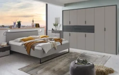 Drehtürenschrank Witten, grau
