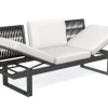 Dreisitzer Cordoba, grau, inkl. Funktionen