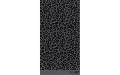 Duschtuch Leo, graphit, 80 x 150 cm