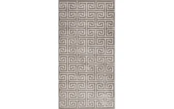 Duschtuch Noblesse Elegance Allover, graphit, 80 x 150 cm
