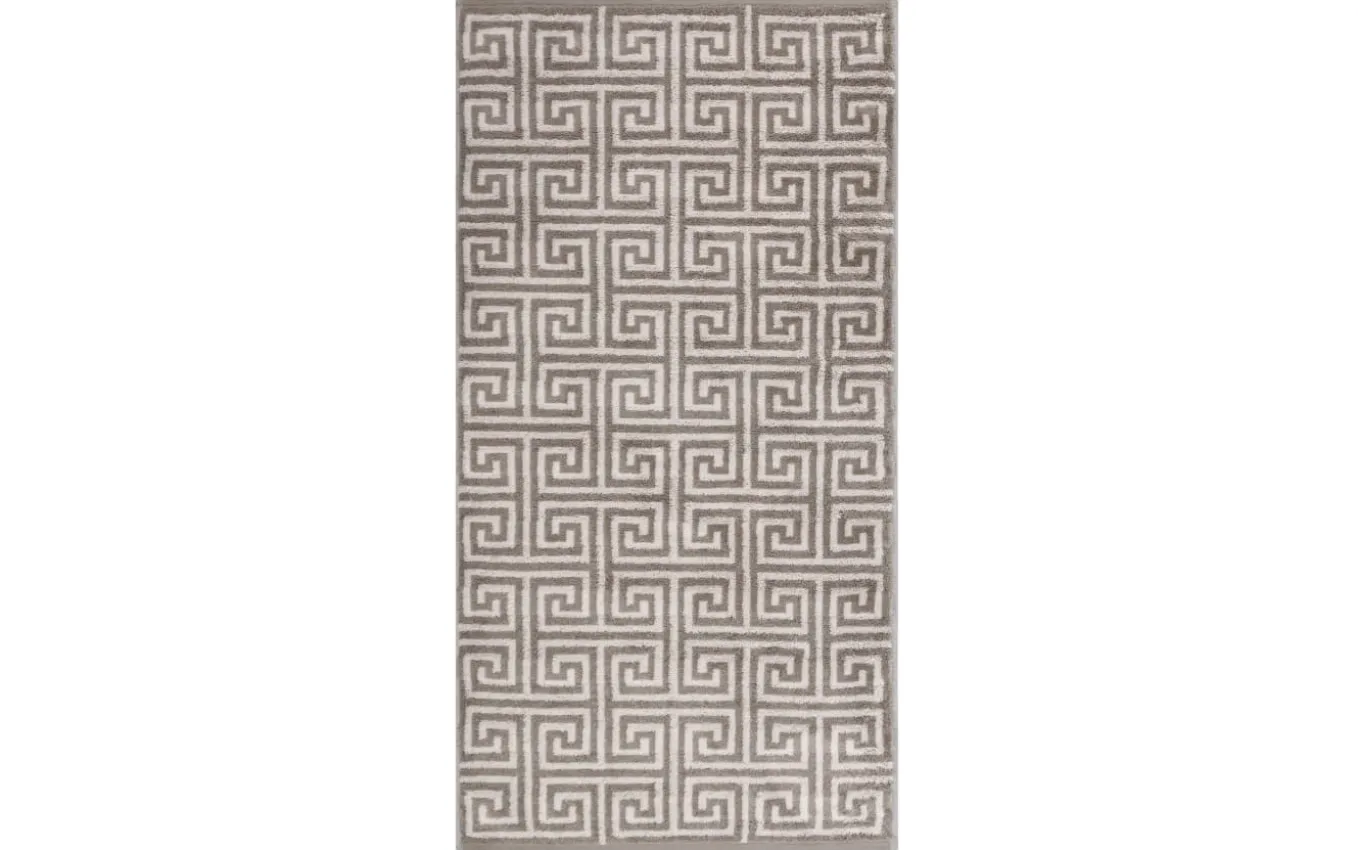 Duschtuch Noblesse Elegance Allover, graphit, 80 x 150 cm