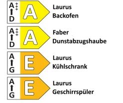 Einbauküche Easytouch, taupegrau ultramatt, inkl. Elektrogeräte