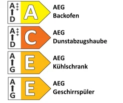 Einbauküche Esilia, sand ultramatt, inkl. AEG Elektrogeräte