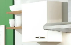 Einbauküche IP 1200, magnolienweiß, inkl. Privileg Elektrogeräte