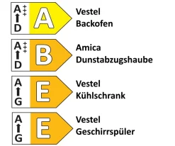 Einbauküche IP1200, space grau, inkl. Elektrogeräte